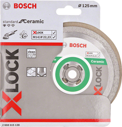 Bosch Professional X-LOCK DIA-TS 125x 22,23 StC (2608615138)