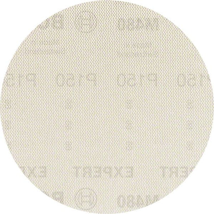 Bosch Professional Expert M480 Schleifnetz für Exzenterschleifer, 125 mm, G 150, 5 Stück (2608900674)
