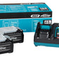 Makita Akku Power Source Kit XGT: 2x BL4040F + DC40RA (1916Y1-1)