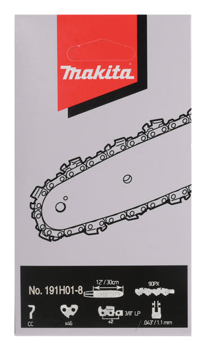 Makita Sägekette 30cm, 1,1mm, 3/8' (191H01-8)