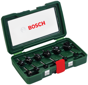 Bosch Professional 12tlg. HM-Fräserset (1/4' Schaft) (2607019465)
