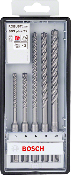 Bosch Professional 5tlg. plus-7X, 5/6/6/8/10mm (2608576199)