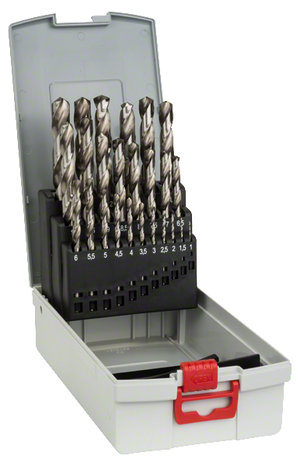 Bosch Professional Pro Box HSS-G 135°, 25 tlg. 1,0-13,0 mm (2608587017)
