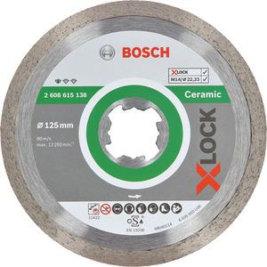 Bosch Professional X-LOCK DIA-TS 125x 22,23 StC (2608615138)