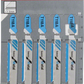 Bosch Professional 5 Stichsägeblätter T 118 A (2608631013)
