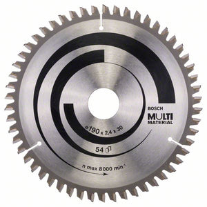 Bosch Professional Kreissägeblatt MM MU H 190x30-54 (2608640509)