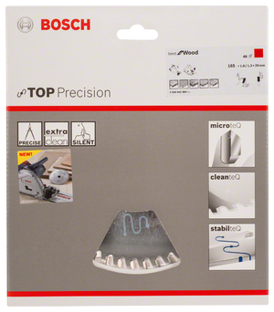 Bosch Professional Kreissägeblatt BS WO H 165x20-48 (2608642384)
