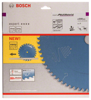 Bosch Professional Kreissägeblatt EX MU B 216x30-64 (2608642493)