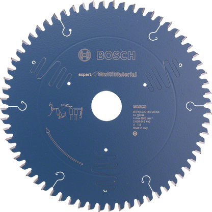 Bosch Professional Kreissägeblatt EX MU B 216x30-64 (2608642493)