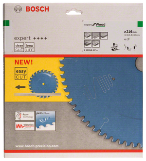 Bosch Professional Kreissägeblatt EX WO B 216x30-48 (2608642497)