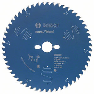 Bosch Professional Kreissägeblatt EX WO T 254x30-54 (2608644342)