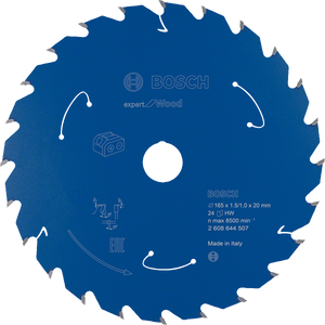 Bosch Professional Kreissägeblatt EX WO H 165x20x24 (2608644507)