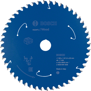 Bosch Professional Kreissägeblatt EX WO H 165x20x48 (2608644509)