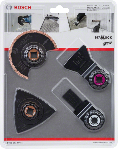 Bosch Professional 4 tlg. GOP Fliesen-Set (2608661695)
