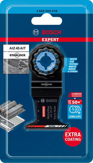 Bosch Professional Expert MetalMax AIZ 45 AIT Blatt für Multifunktionswerkzeuge, 45 mm (2608900018)
