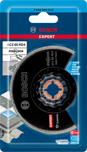 Bosch Professional Dia Segmentsägeblatt ACZ85RD4 1St EXPERT (2608900034)