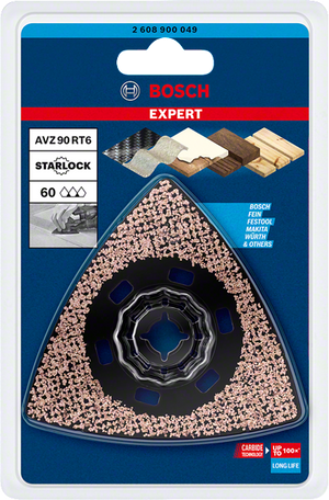 Bosch Professional Schleifplatte MultiMa AVZ90RT6 1St EXP (2608900049)