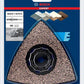 Bosch Professional Expert Sanding Plate MAVZ 116 RT4 Blatt für Multifunktionswerkzeuge, 116 mm (2608900053)