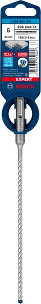 Bosch Professional Expert SDS plus-7X Hammerbohrer, 5 x 150 x 215 mm (2608900061)