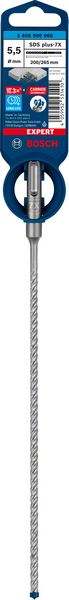 Bosch Professional Expert SDS plus-7X Hammerbohrer, 5,5 x 200 x 265 mm (2608900068)