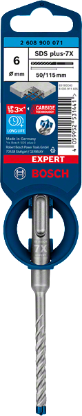 Bosch Professional SDS plus-7X 6x50x115mm EXPERT (2608900071)