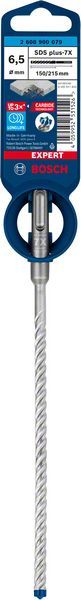 Bosch Professional Expert SDS plus-7X Hammerbohrer, 6,5 x 150 x 215 mm (2608900079)