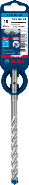 Bosch Professional SDS plus-7X 10x100x165mm EXPERT (2608900097)