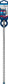 Bosch Professional Expert SDS plus-7X Hammerbohrer, 10 x 250 x 315 mm (2608900100)
