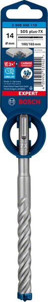 Bosch Professional Expert SDS plus-7X Hammerbohrer, 14 x 100 x 165 mm (2608900119)