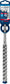 Bosch Professional Expert SDS plus-7X Hammerbohrer, 22 x 200 x 250 mm (2608900146)