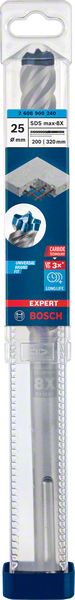 Bosch Professional Expert SDS max-8X Hammerbohrer, 25 x 200 x 320 mm (2608900240)