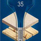 Bosch Professional Expert SelfCut Speed Flachfräsbohrer, 35 x 152 mm (2608900327)