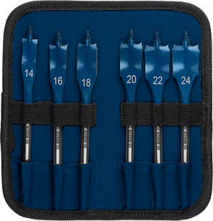 Bosch Professional SELFCUT FlachfrÃ¤sbohrer 6tlg.14-24mm EXP (2608900332)
