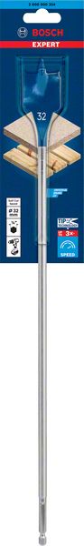 Bosch Professional Expert SelfCut Speed Flachfräsbohrer, 32 x 400 mm (2608900354)