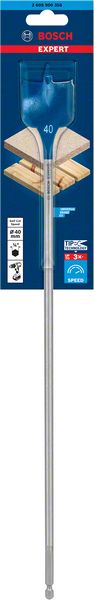 Bosch Professional Expert SelfCut Speed Flachfräsbohrer, 40 x 400 mm (2608900358)