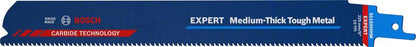 Bosch Professional Expert 'Medium-Thick Tough Metal' S 1155 HHM Säbelsägeblatt, 10 Stück (2608900376)