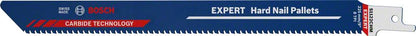 Bosch Professional Expert 'Hard Nail Pallets' S 1122 CHM Säbelsägeblatt, 10 Stück (2608900388)