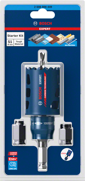 Bosch Professional LS ToughMaterial 51mm Starter Kit EXPERT (2608900449)