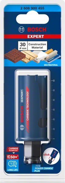 Bosch Professional Expert Construction Material Lochsäge, 30 x 60 mm (2608900455)