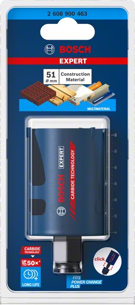 Bosch Professional Expert Construction Material Lochsäge, 51 x 60 mm (2608900463)