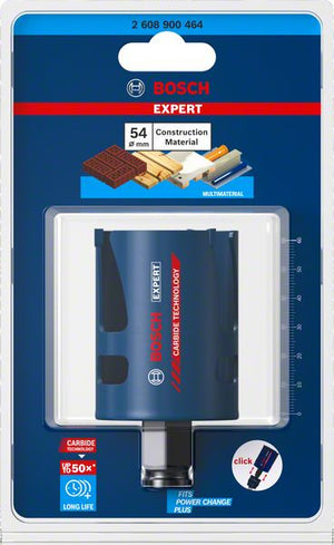 Bosch Professional Expert Construction Material Lochsäge, 54 x 60 mm (2608900464)