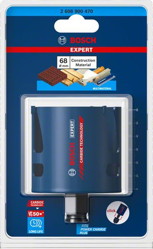 Bosch Professional Expert Construction Material Lochsäge, 68 x 60 mm (2608900470)