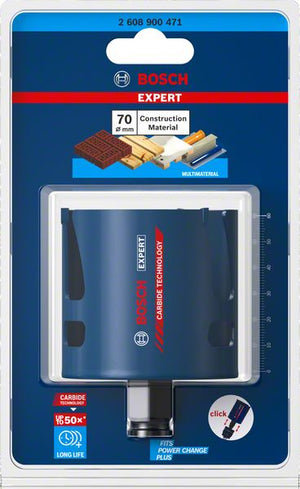 Bosch Professional Expert Construction Material Lochsäge, 70 x 60 mm (2608900471)