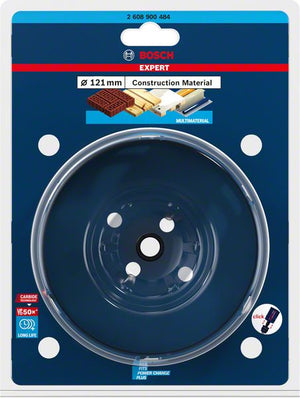 Bosch Professional Expert Construction Material Lochsäge, 121 x 60 mm (2608900484)