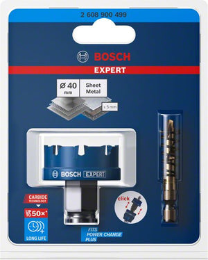 Bosch Professional Expert Sheet Metal Lochsäge, 40 x 5 mm (2608900499)