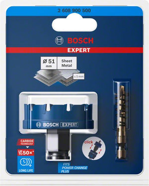 Bosch Professional Expert Sheet Metal Lochsäge, 51 x 40 mm (2608900500)