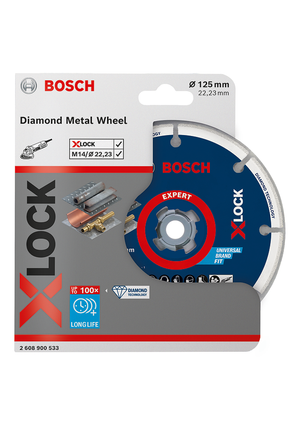 Bosch Professional X-LOCK Dia Metalltrennscheibe125x22.23mm (2608900533)