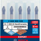 Bosch Professional HEX-9 HardCer Bohrer-Set 5tlg 6mm EXPERT (2608900599)