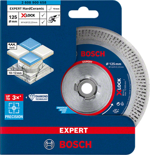 Bosch Professional X-LOCK DIA TS HardC 125x22.23x1.6x10 EXP (2608900658)