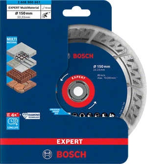 Bosch Professional DIA TS MultiMat 150x22.23x2.4x12 EXPERT (2608900661)